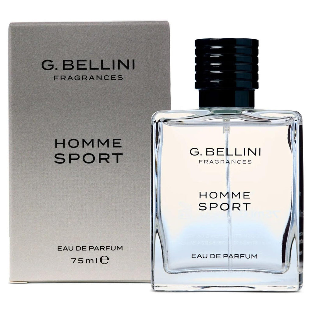 G.Bellini Fragrances Essence Homme Sport Eau de Parfum for Men 75ml | Fresh & Refined Perfect For Christmas Parties Or As A Gift for a Loved One