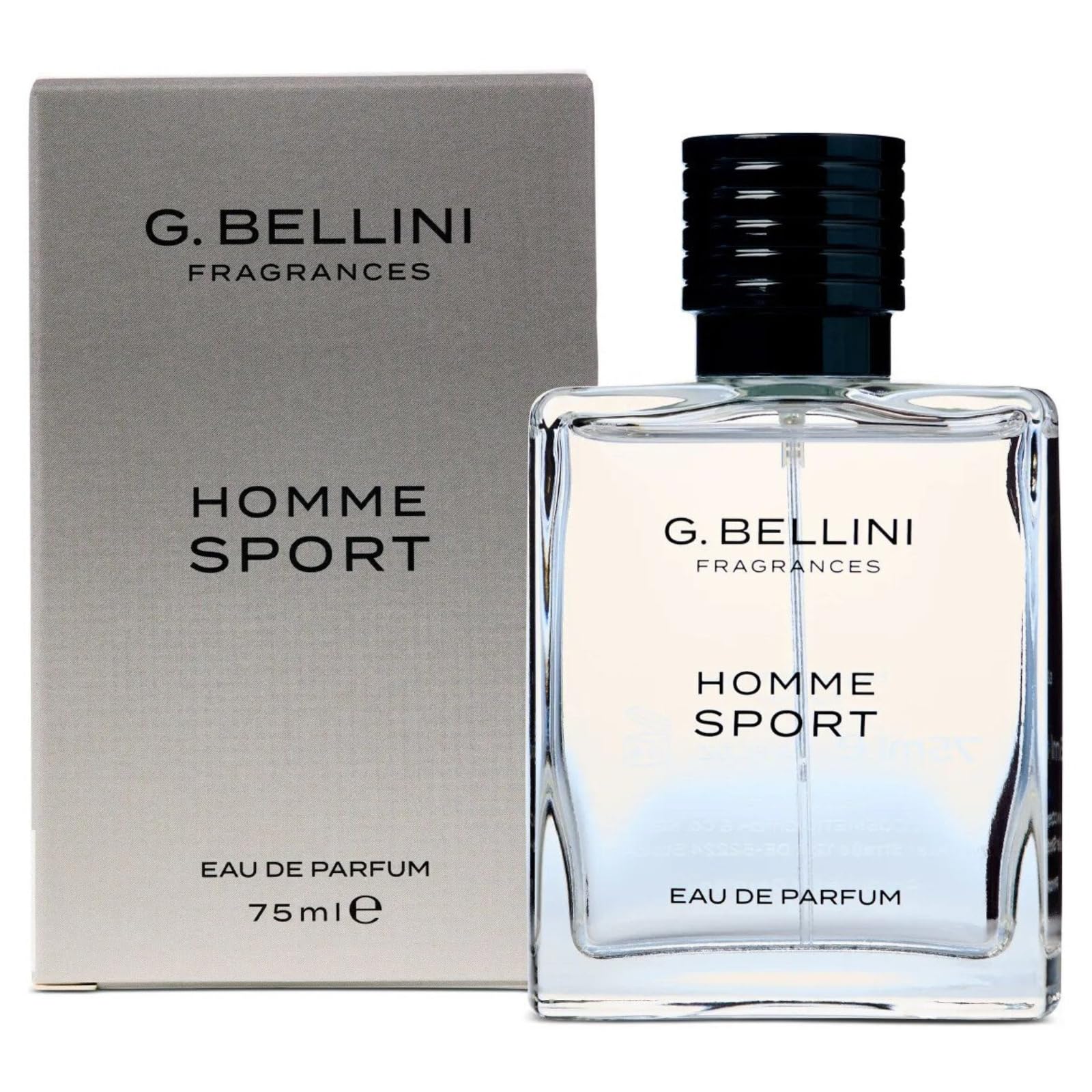 G.Bellini Fragrances Essence Homme Sport Eau de Parfum for Men 75ml | Fresh & Refined Perfect For Christmas Parties Or As A Gift for a Loved One