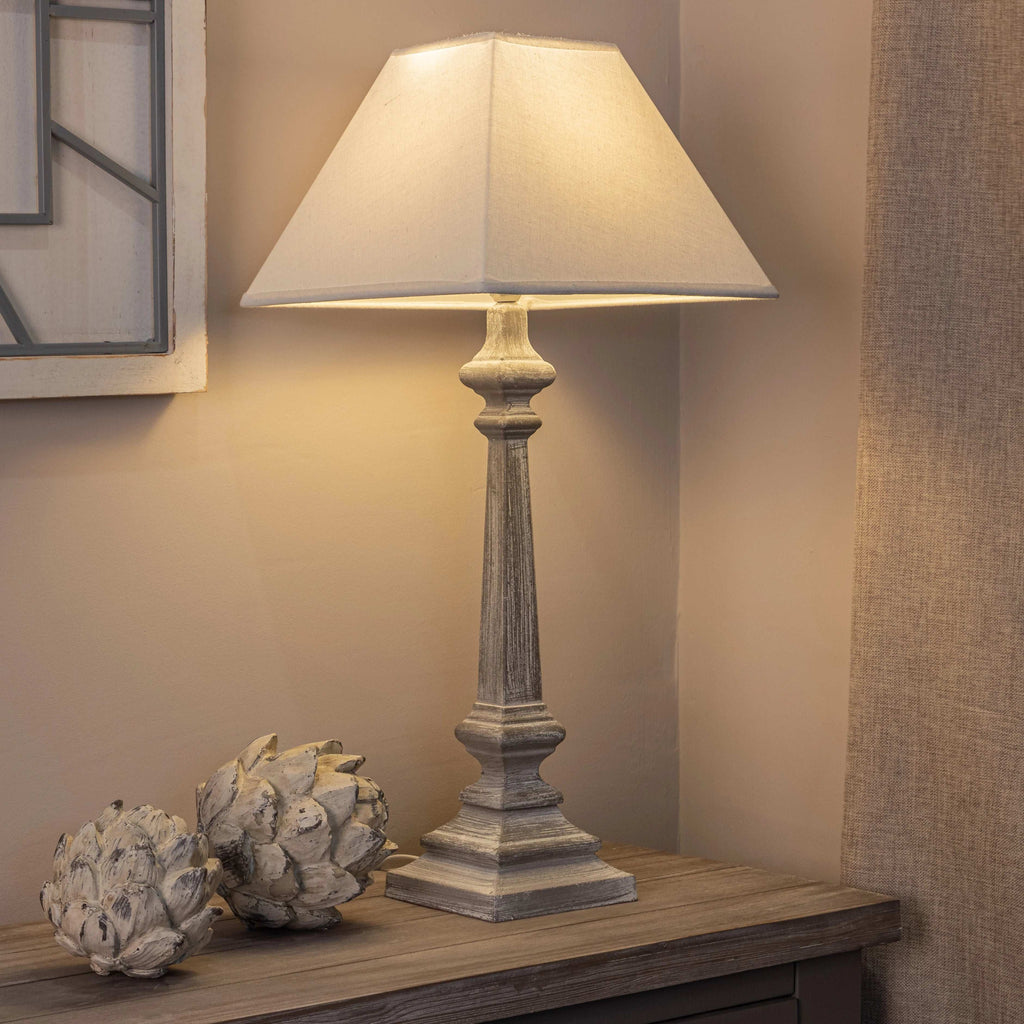 Pula Vintage Column Table Lamp