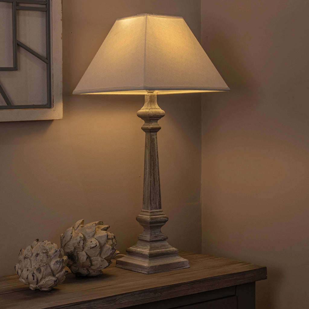 Pula Vintage Column Table Lamp