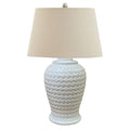 Woven Ceramic Table Lamp