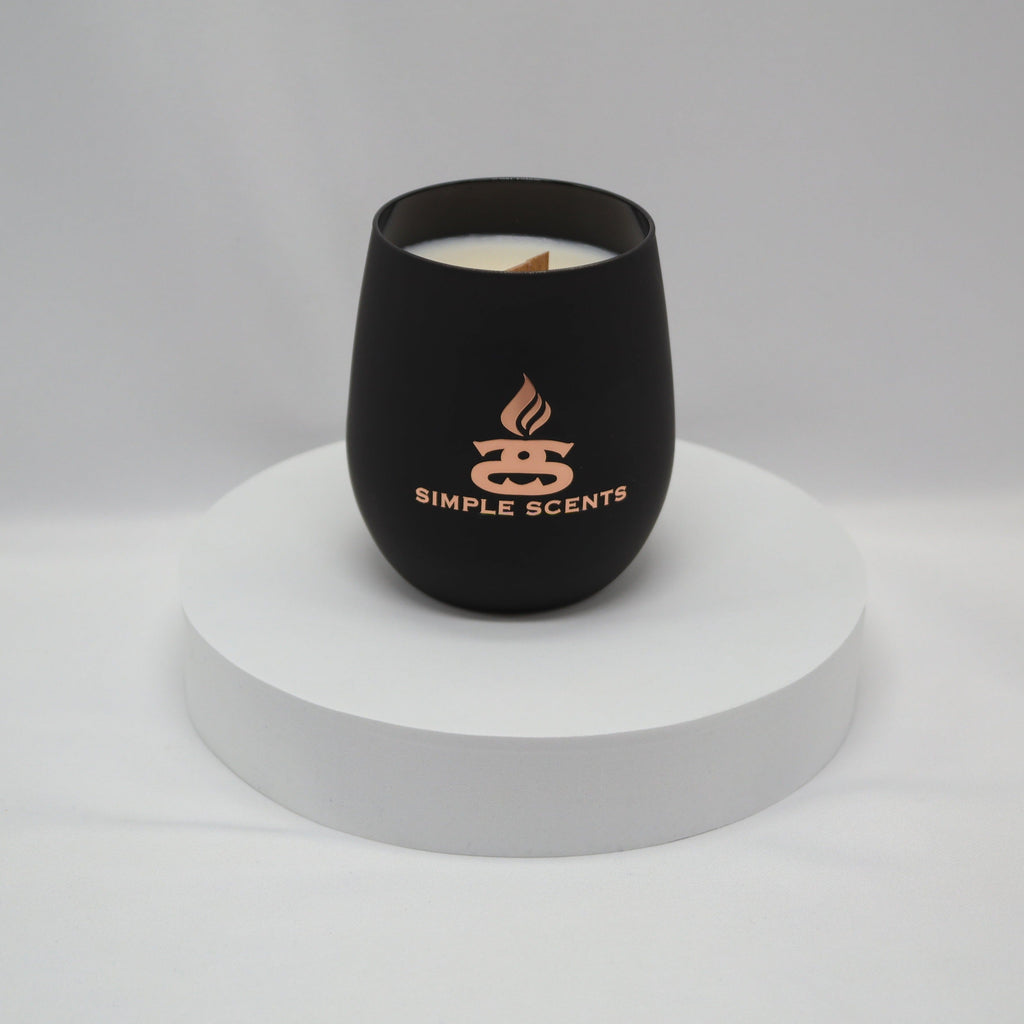 Eclipse - Simple Scents Luxe Rosé Noir Wooden Wick Soy Candle