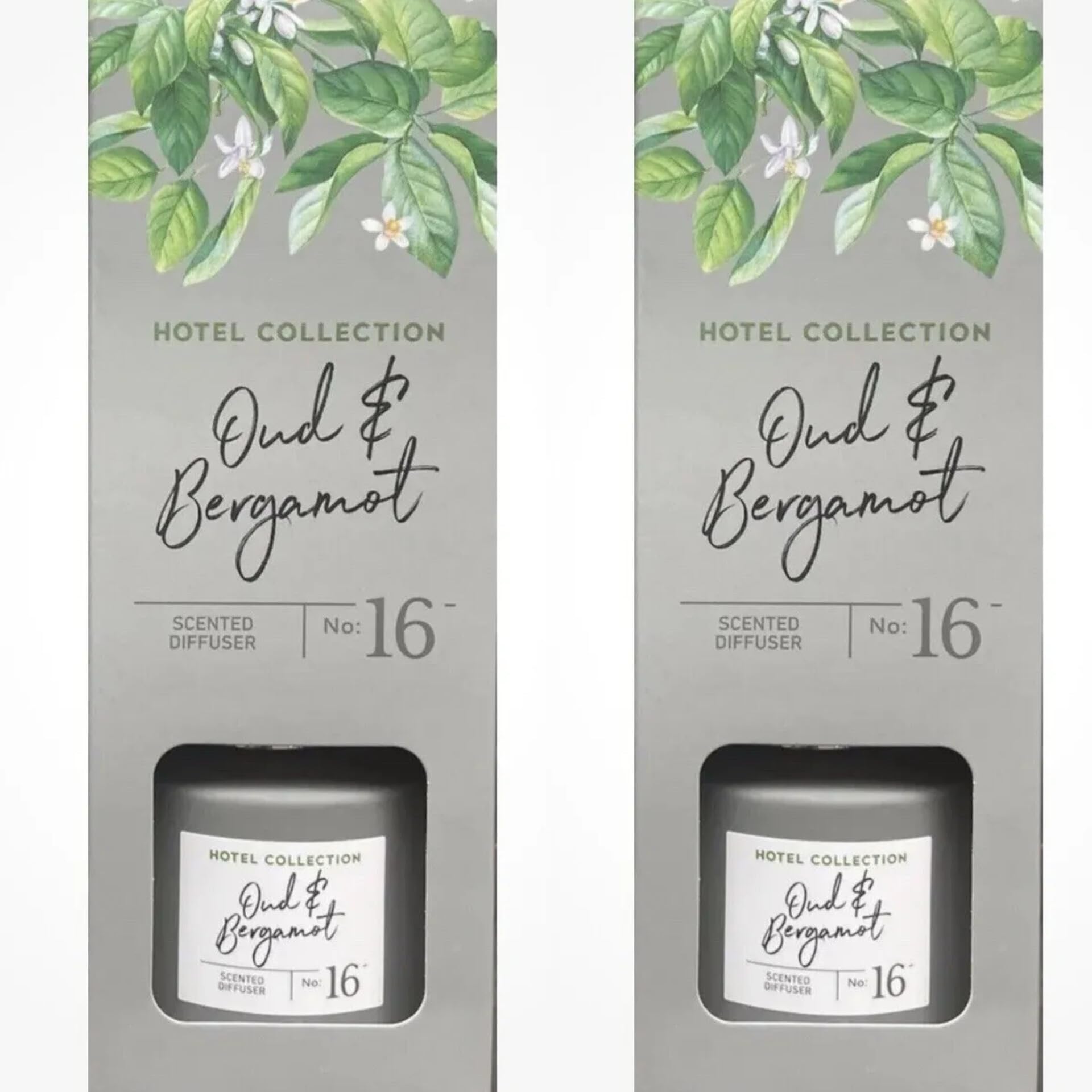 Hotel Collection - Oud & Bergamot No. 16 Diffuser | 100mL (Twin Pack)